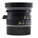 Pre-Owned Leica 24mm f2.8 Elmarit-M ASPH. #3770141