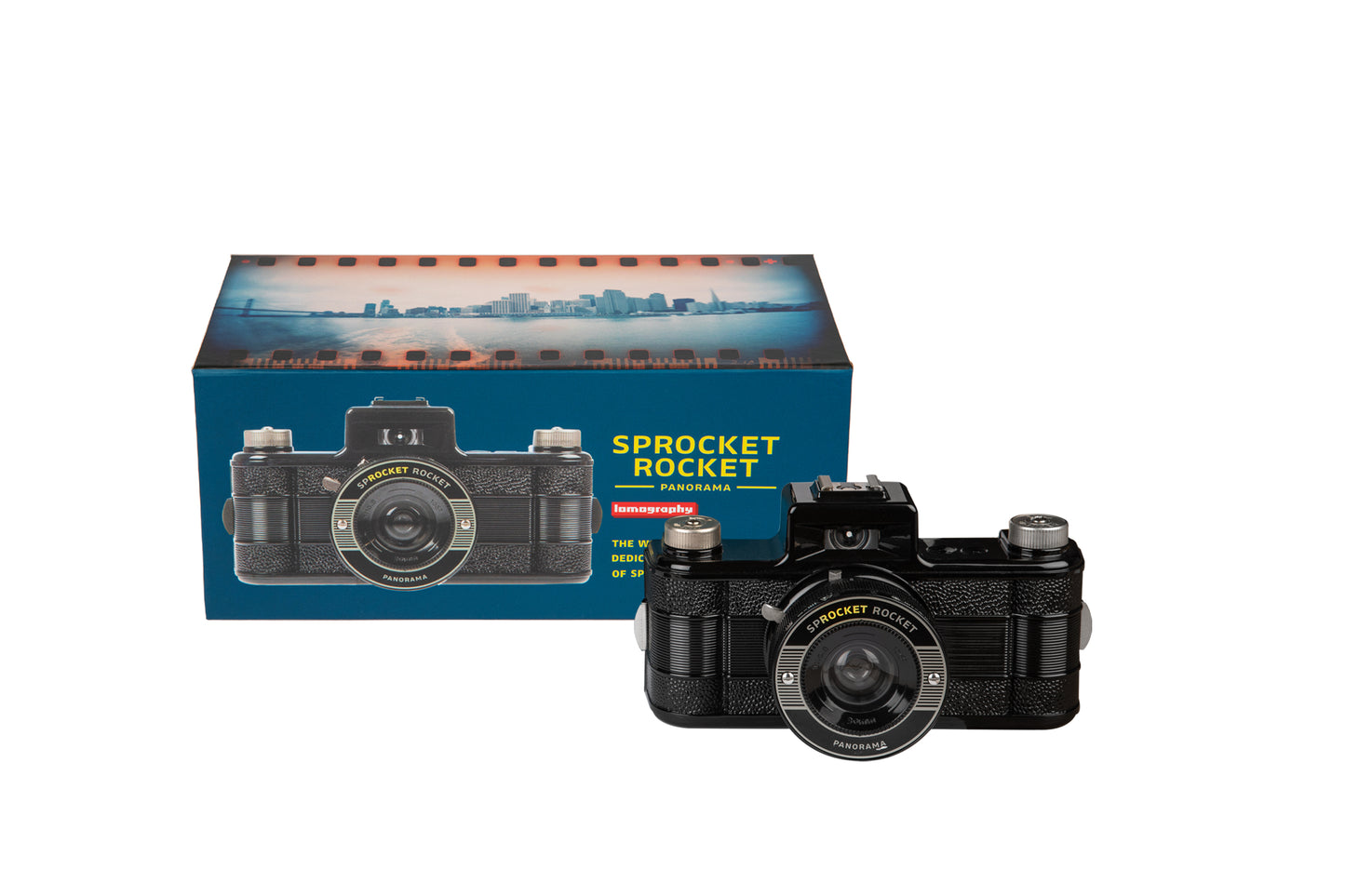 Lomography Sprocket Rocket Camera, Black