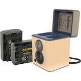 Patona Protect Retro Dual Charger Box for Sony Cameras