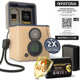 Patona Protect Retro Dual Charger Box for Sony Cameras