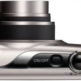 Canon - PowerShot ELPH 360 HS A Full HD Video 20.2-Megapixel Digital Camera - Silver