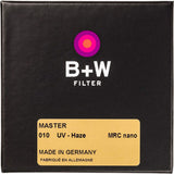 B+W 39mm Master Nano Clear Filter