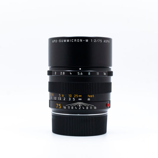 Pre-Owned Leica 75mm f2 APO-Summicron-M ASPH. #4072033