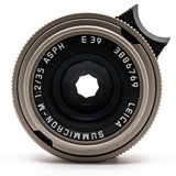 Pre-Owned Leica 35mm f2 Summicron-M ASPH. "Titanium" #3886769