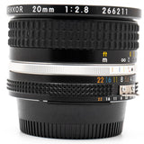 Pre-Owned Nikon 20mm f2.8 Ais Lens #266211