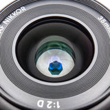 Pre-Owned Nikon 35mm f2 AF Nikkor D Lens #570688