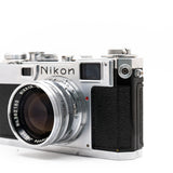 Pre-Owned Nikon S2 Rangefinder + 50mm f1.4 Nippon Kogaku Lens #6169362