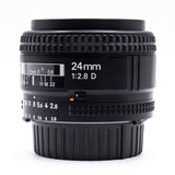 Pre-Owned Nikon 24mm f2.8D AF Nikkor #427990