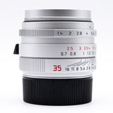 Pre-Owned Leica 35mm f1.4 Summilux-M ASPH Silver FLE I #4817280