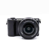 Pre-Owned Sony a5100 Kit w. 16-50mm & 55-210mm Lenses
