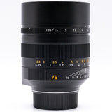 Pre-Owned Leica 75mm f1.25 Noctilux-M ASPH #4693643