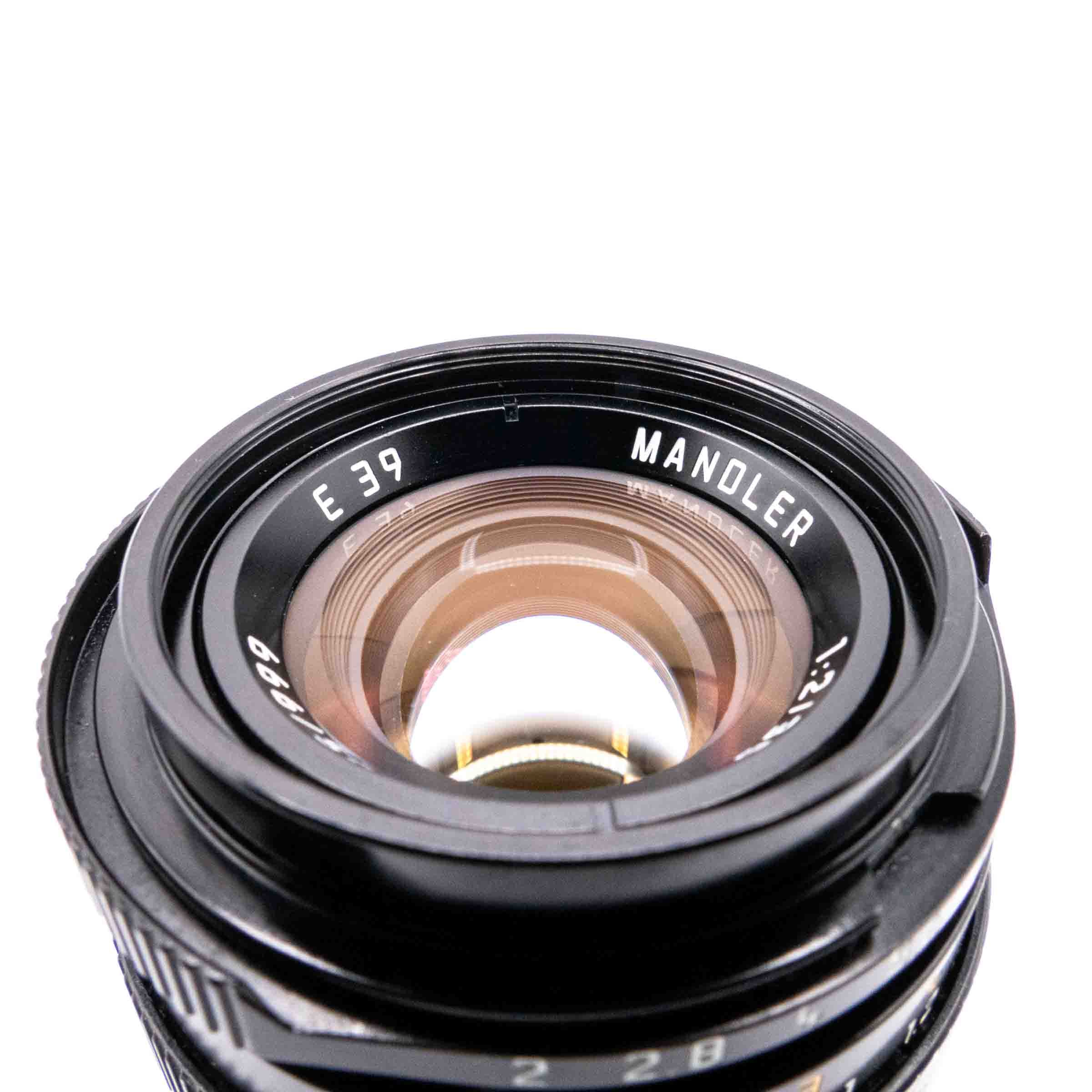 Pre-Owned Mandler 35mm F2 “7 elements” (Aluminum) – KameraHaus