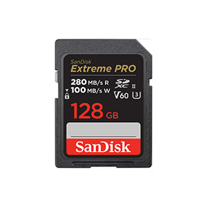 SanDisk 128GB Extreme PRO UHS-II SDXC Memory Card