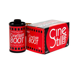 CineStill 800Tungsten High Speed Color Negative Film, 35mm