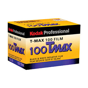 Kodak Professional T-Max 100 Black and White Negative Film (35mm Roll Film, 36 Exposures)