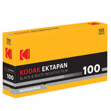 Kodak Ektapan 100 Black & White Negative Film (120 Roll Film, 12 Exposures)