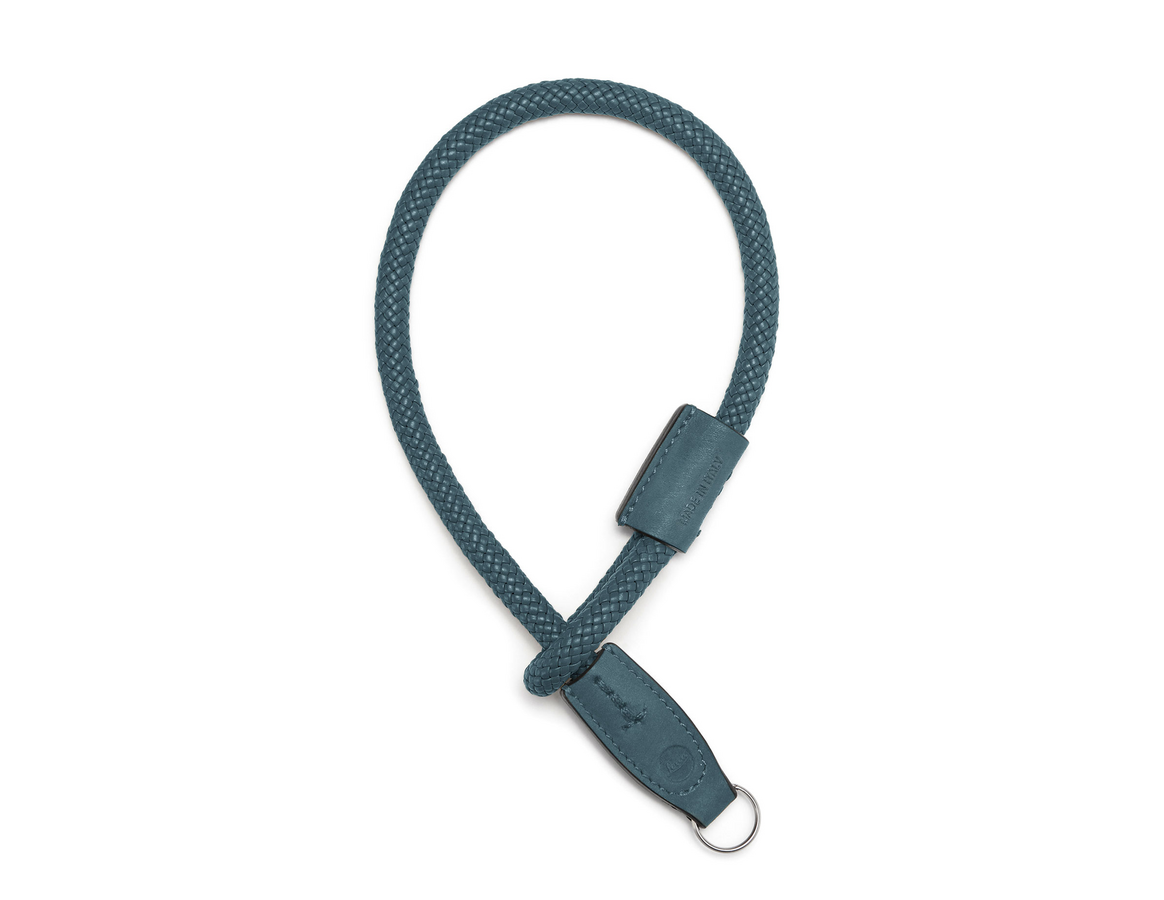 Leica-Zegna Wrist Strap, Sprea Blue